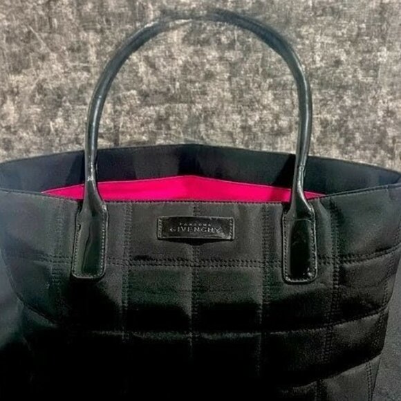 Givenchy Parfums Tote quilted canvas patent handle - Picture 2 of 7